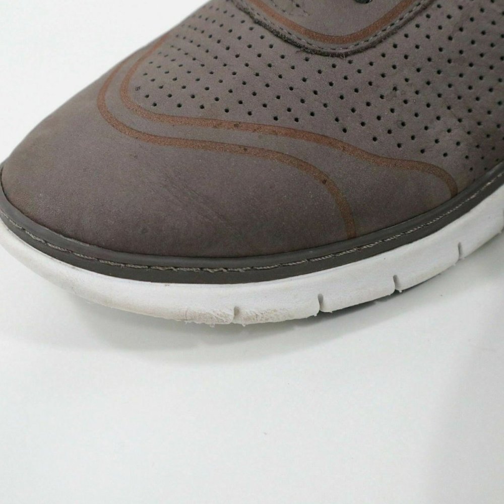 Vionic Riley Sneakers Flats Womens US8.5 EU40 UK6.5 Taupe Gray Brown Shoes - Picture 7 of 10